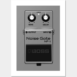 Vintage Guitar, Noise Gate Pedal Posters and Art